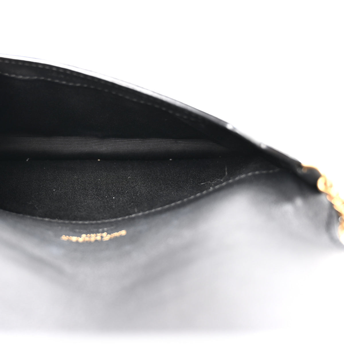 Canvas Striped Phone Holder Crossbody Beige Black