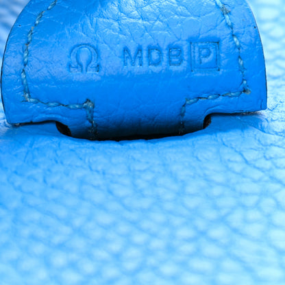 Hermes Taurillon Clemence Evelyne III PM Bleu Hydra 6 of 9