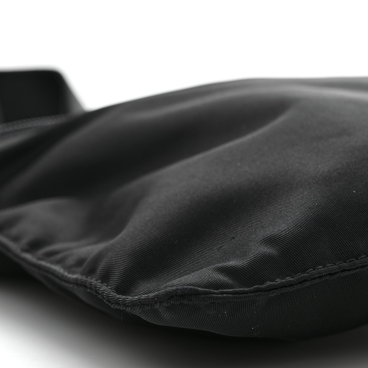 Prada Nylon Flat Messenger Bag Black 8 of 10