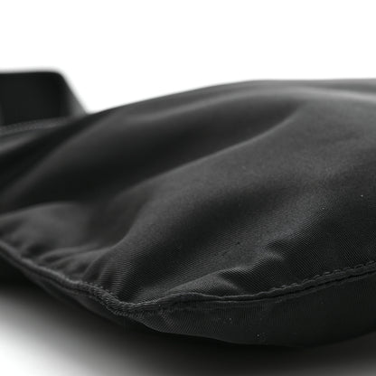 Prada Nylon Flat Messenger Bag Black 8 of 10