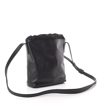 Louis Vuitton Calfskin Monogram Shadow Nano Bag Black 3 of 9