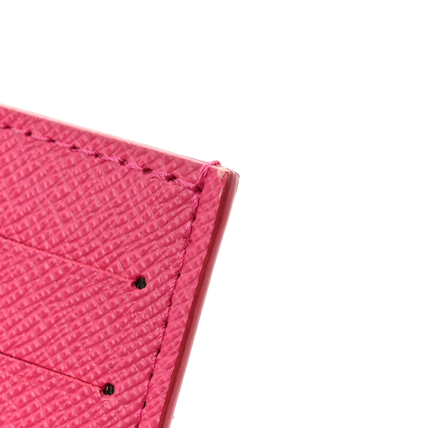 Calfskin Felicie Card Holder Insert Pink