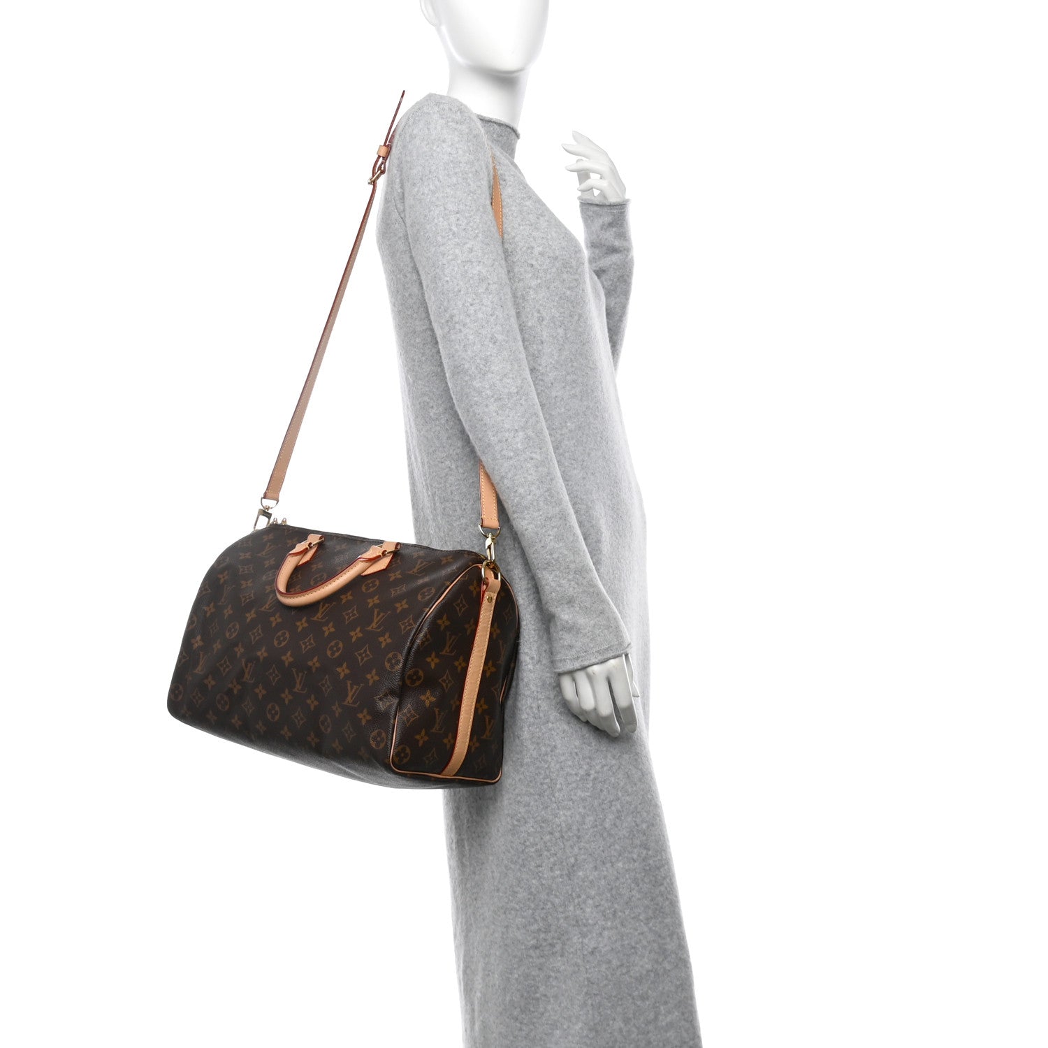 Louis Vuitton Monogram Speedy Bandouliere 35 2 of 12