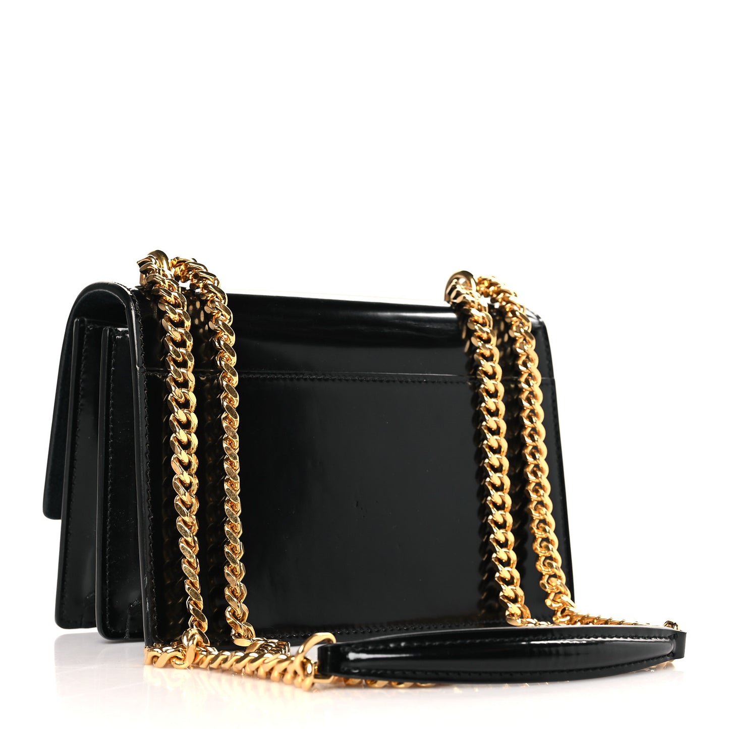 Patent Small Monogram Sunset Black