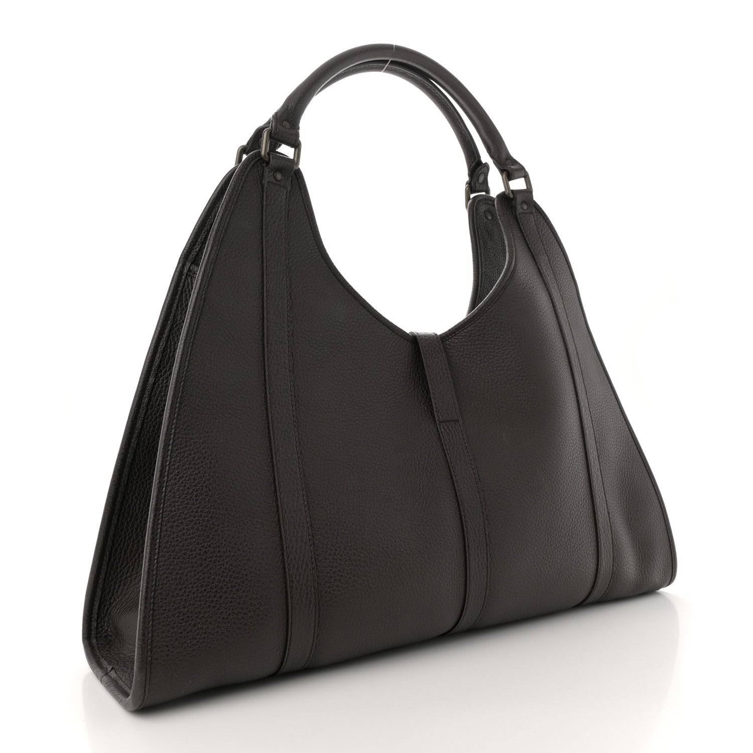Gucci Pebbled Calfskin Large Joy Shoulder Bag Brown 3 of 14