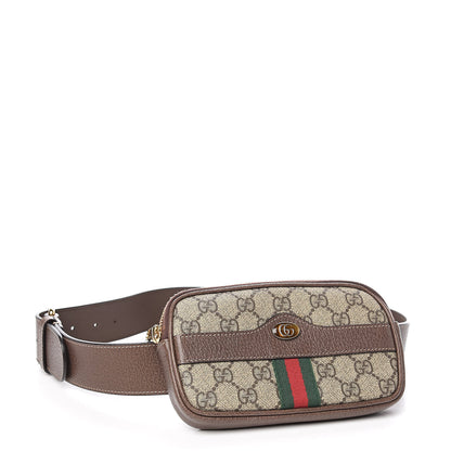 Gucci GG Supreme Monogram Ophidia Belted iPhone Case 85 34 Dark Brown 4 of 10