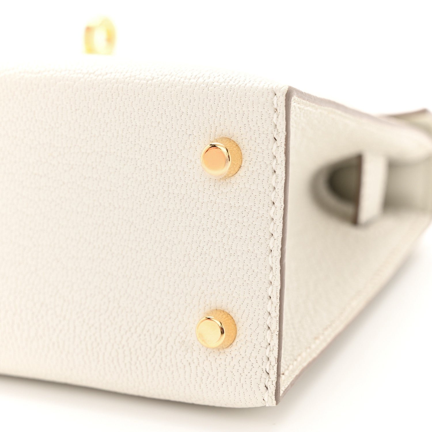 Hermes Chevre Mysore Mini Kelly Sellier 20 Mushroom 10 of 14