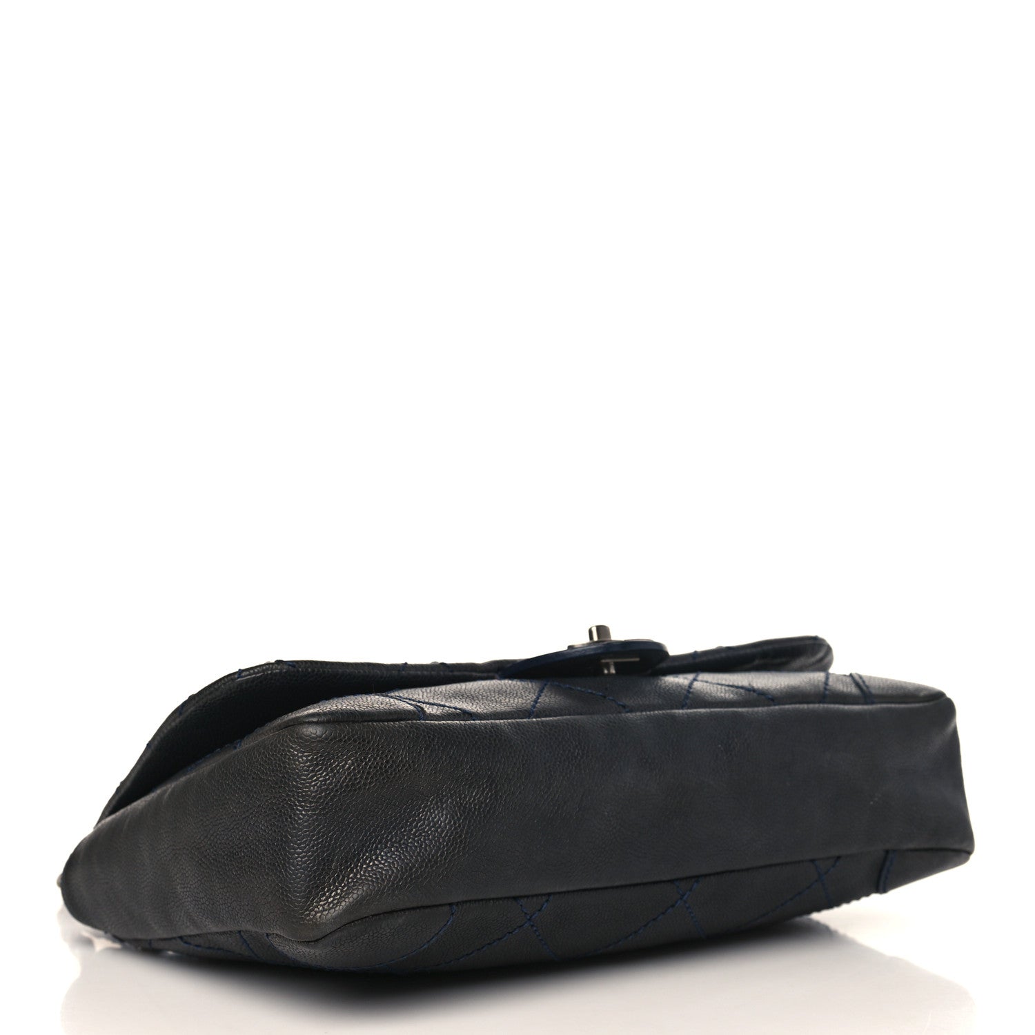 Chanel Caviar Outdoor Ligne Flap Navy 4 of 10