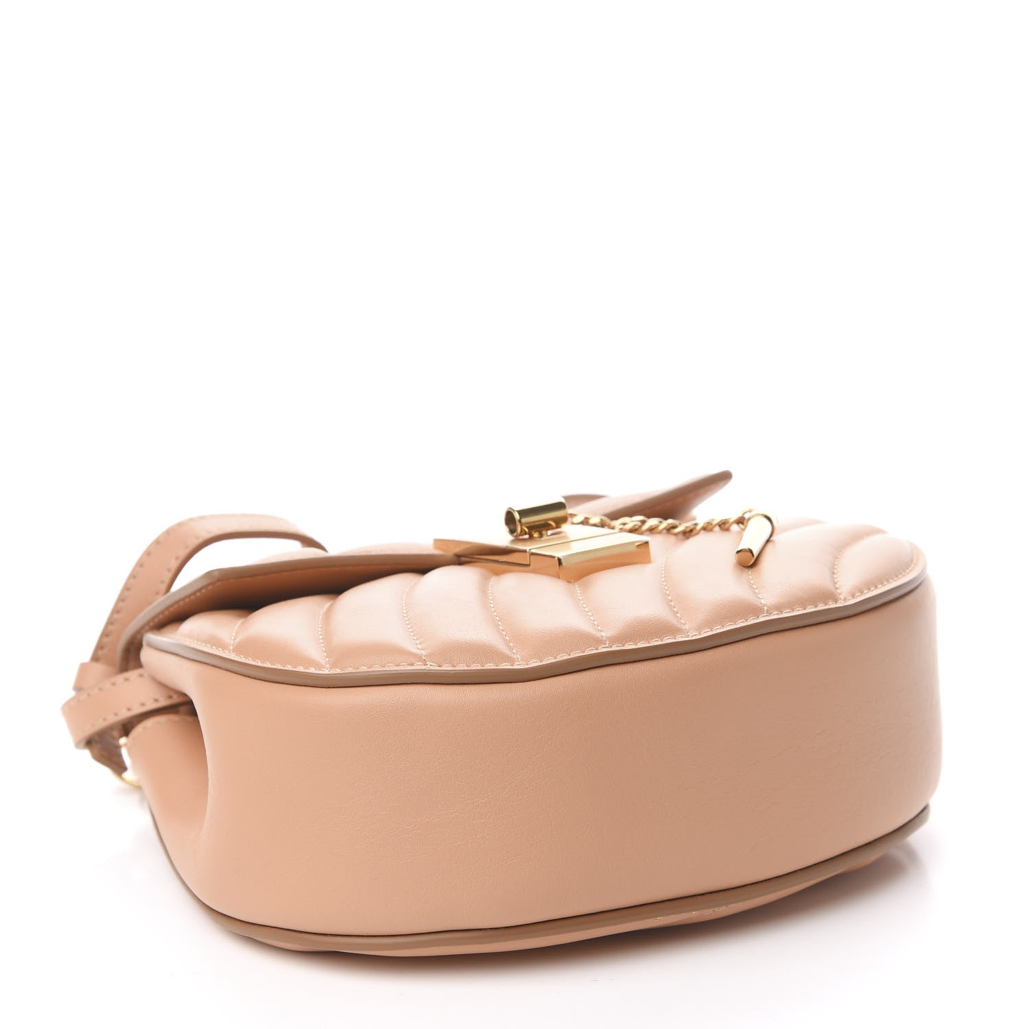 Chloe Calfskin Quilted Mini Drew Bijou Shoulder Bag Blushy Pink 4 of 10