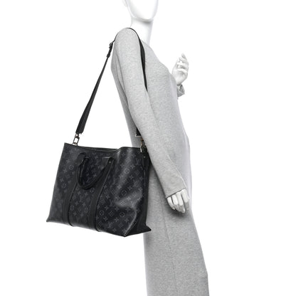 Louis Vuitton Monogram Eclipse Taigaramma Weekend Tote NM 2 of 9