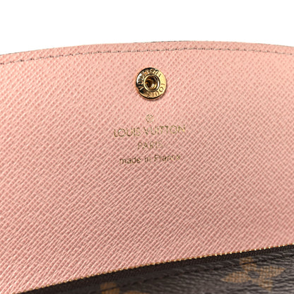 Louis Vuitton Monogram Emilie Wallet Rose Ballerine 6 of 6