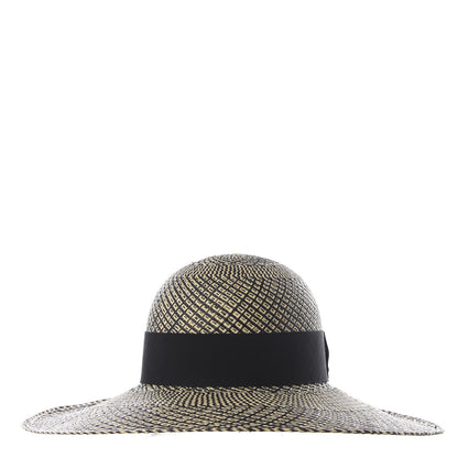 Hermes Chapeau Femme Anouk Panama Hat 57 Naturel Black 1 of 6