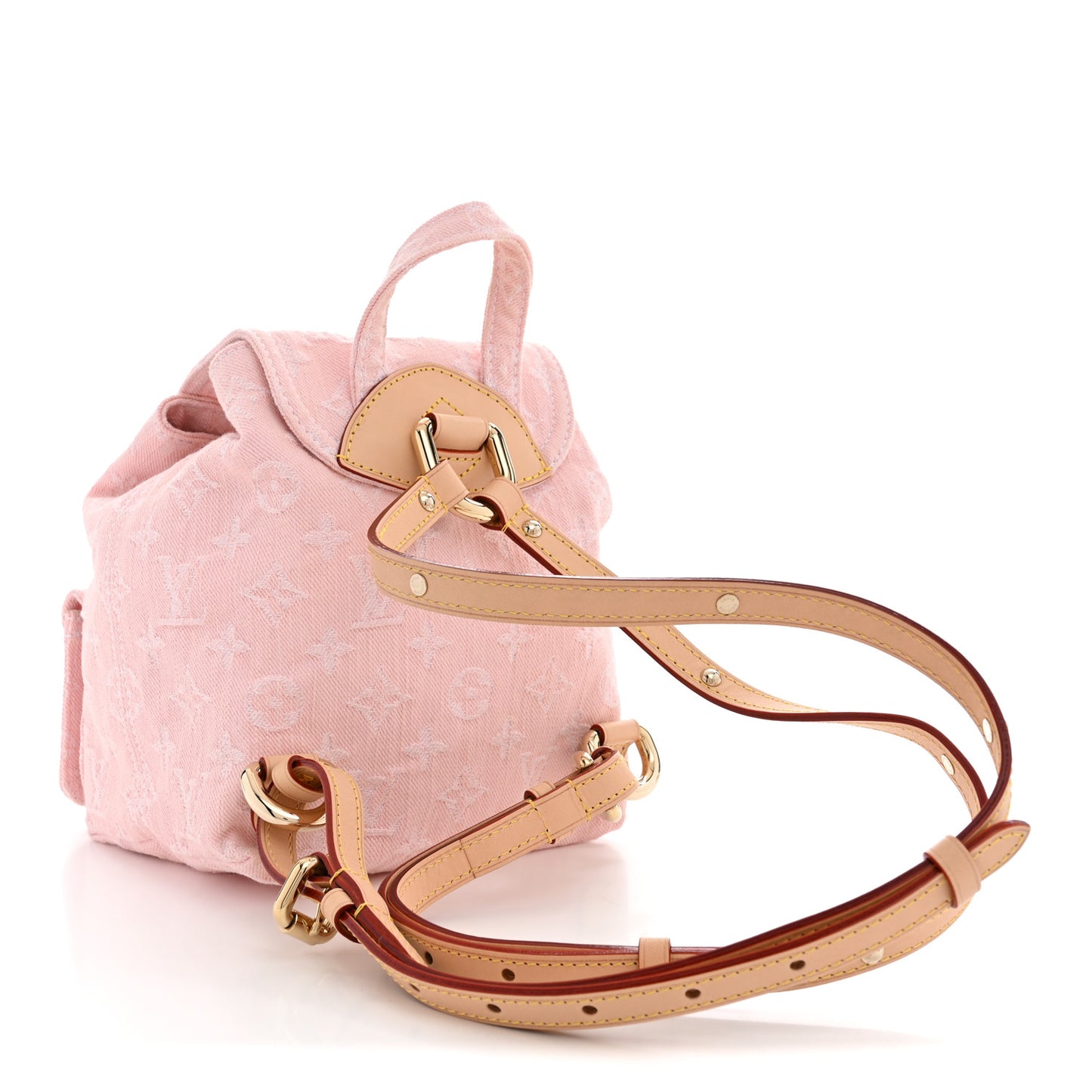 Denim Venice Backpack Washed Pink