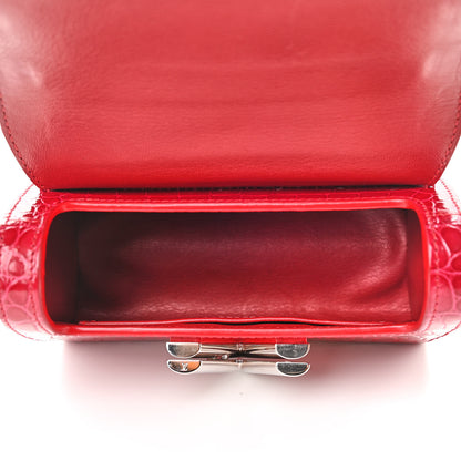 Louis Vuitton Crocodile Twist Shoulder Bag PM Rubis 5 of 10