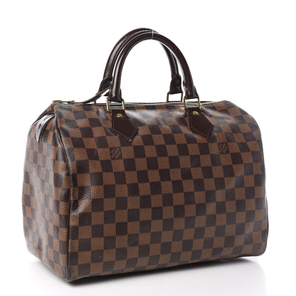 Louis Vuitton Damier Ebene Speedy 30 3 of 17