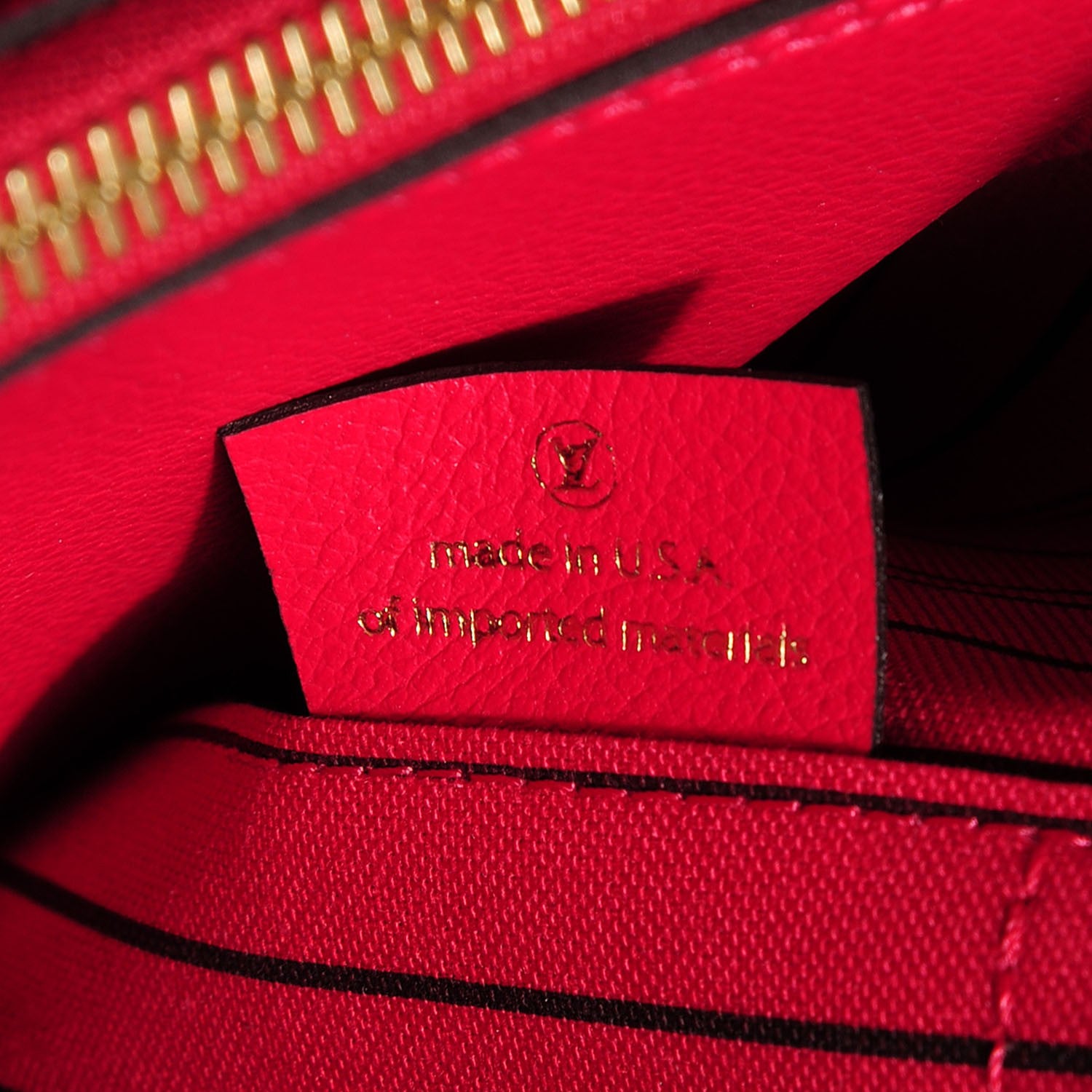 Louis Vuitton Empreinte Montaigne MM Dahlia 7 of 8