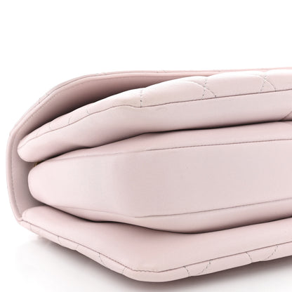 Chanel Lambskin Quilted Small Trendy CC Flap Dual Handle Bag Lilas Lilac 9 of 10