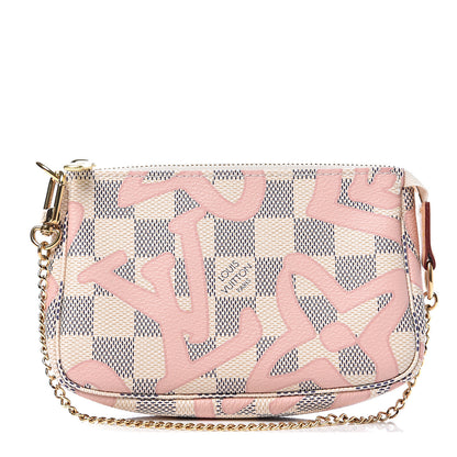 Louis Vuitton Damier Azur Tahitienne Mini Pochette Accessories 1 of 7