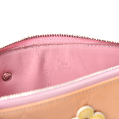 Louis Vuitton Vernis Lexington Fleurs Pochette Pink 9 of 11