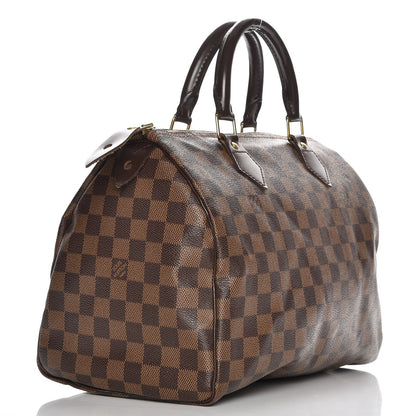 Louis Vuitton Damier Ebene Speedy 30 3 of 7