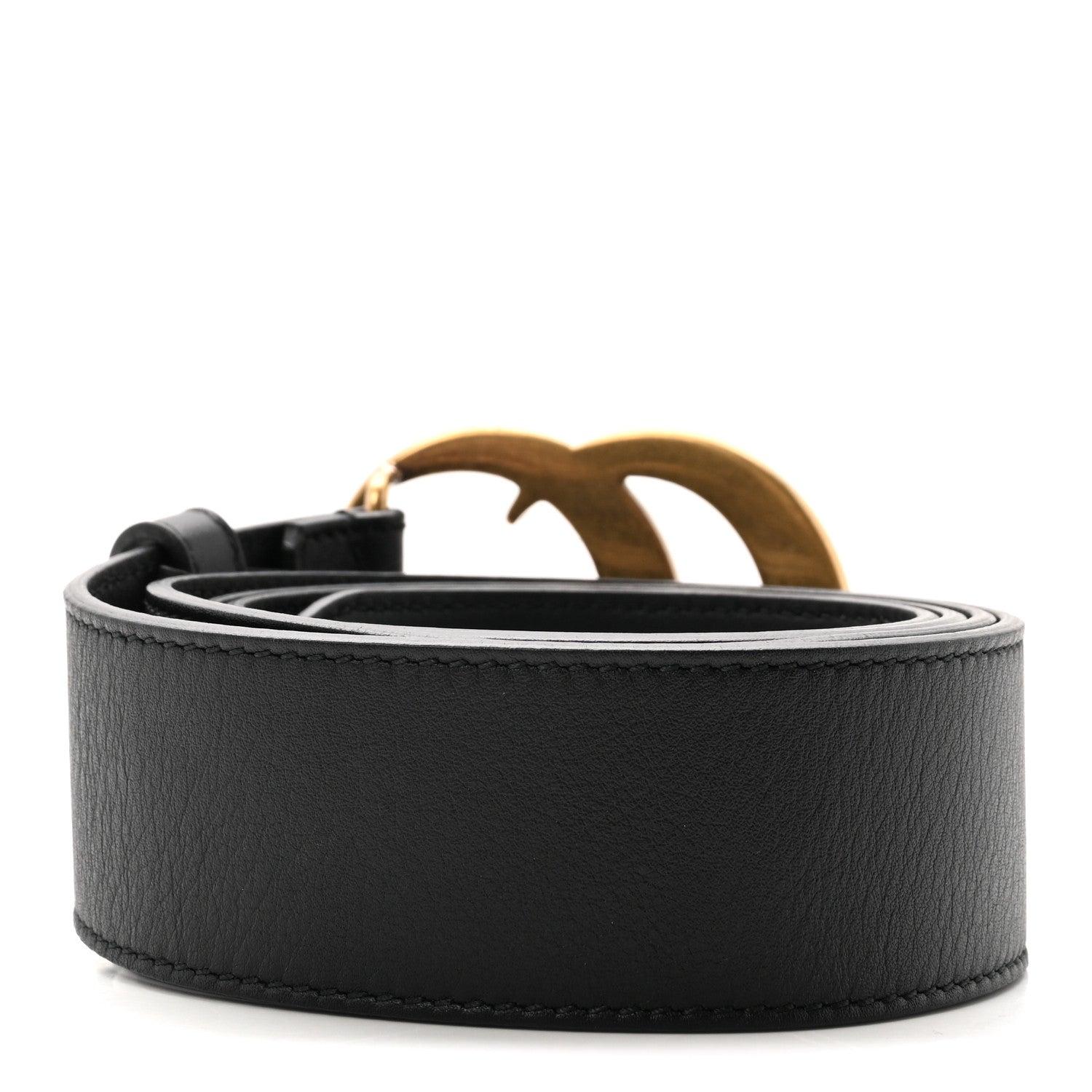 Gucci Calfskin Double G 40mm Belt 100 40 Black 2 of 6