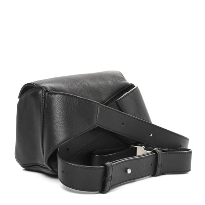 Loewe Calfskin Mini Puzzle Bumbag Black 3 of 9
