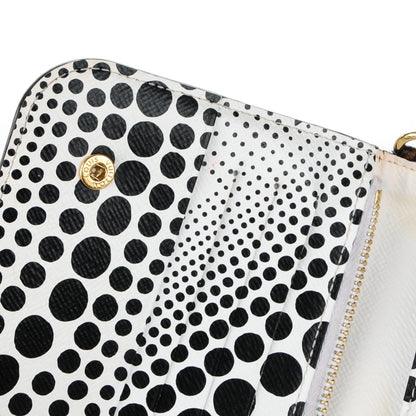 Louis Vuitton Monogram Kusama Waves Insolite Wallet White 11 of 12