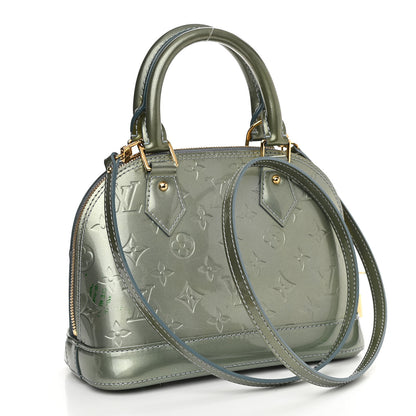 Louis Vuitton Vernis Alma BB Givre 3 of 11