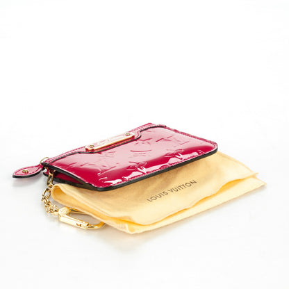 Louis Vuitton Vernis Key Pouch Rose Indien 4 of 9