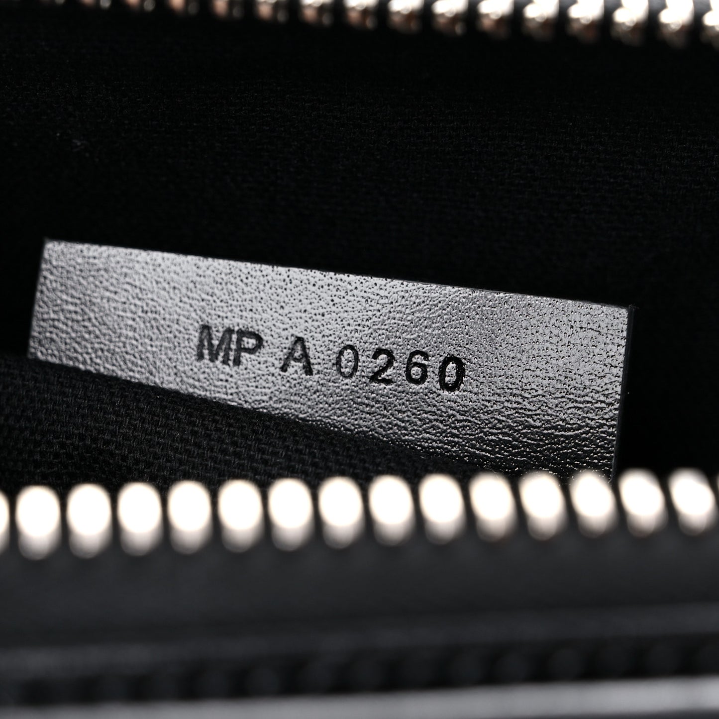 Shiny Lord Calfskin Small Antigona Black