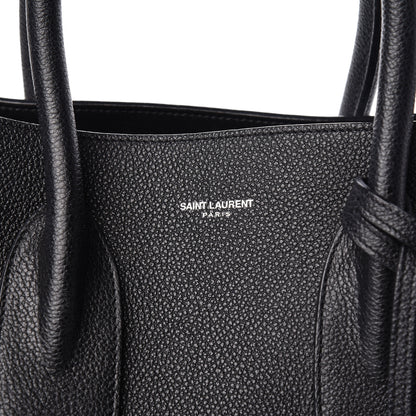 Saint Laurent Grained Calfskin Small Sac De Jour Black 8 of 11