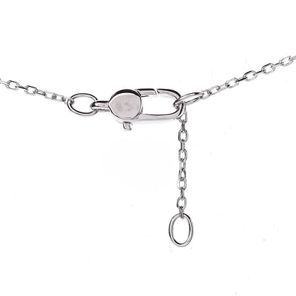 Gucci 18K White Gold Icon Twirl Pendant Necklace 6 of 7