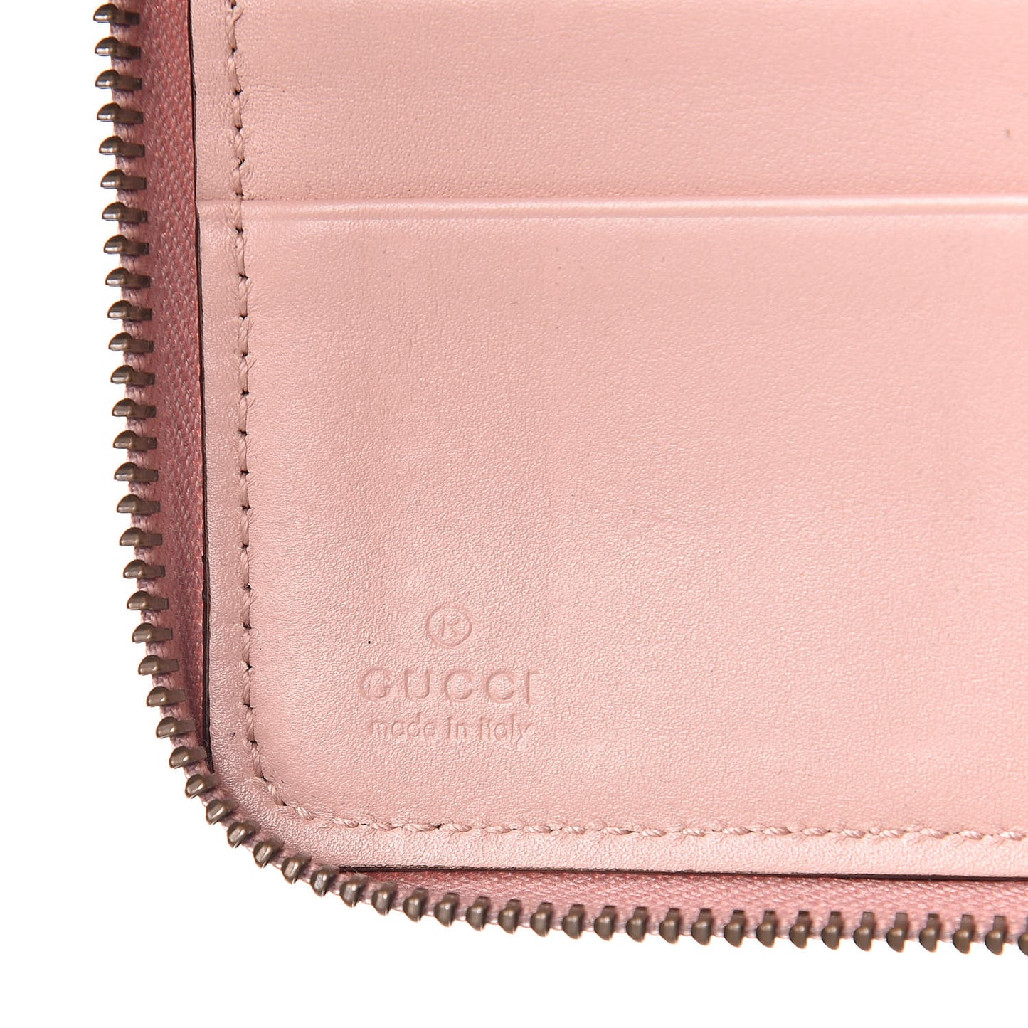 Calfskin Matelasse GG Marmont Zip Around Organizer Wallet Perfect Pink