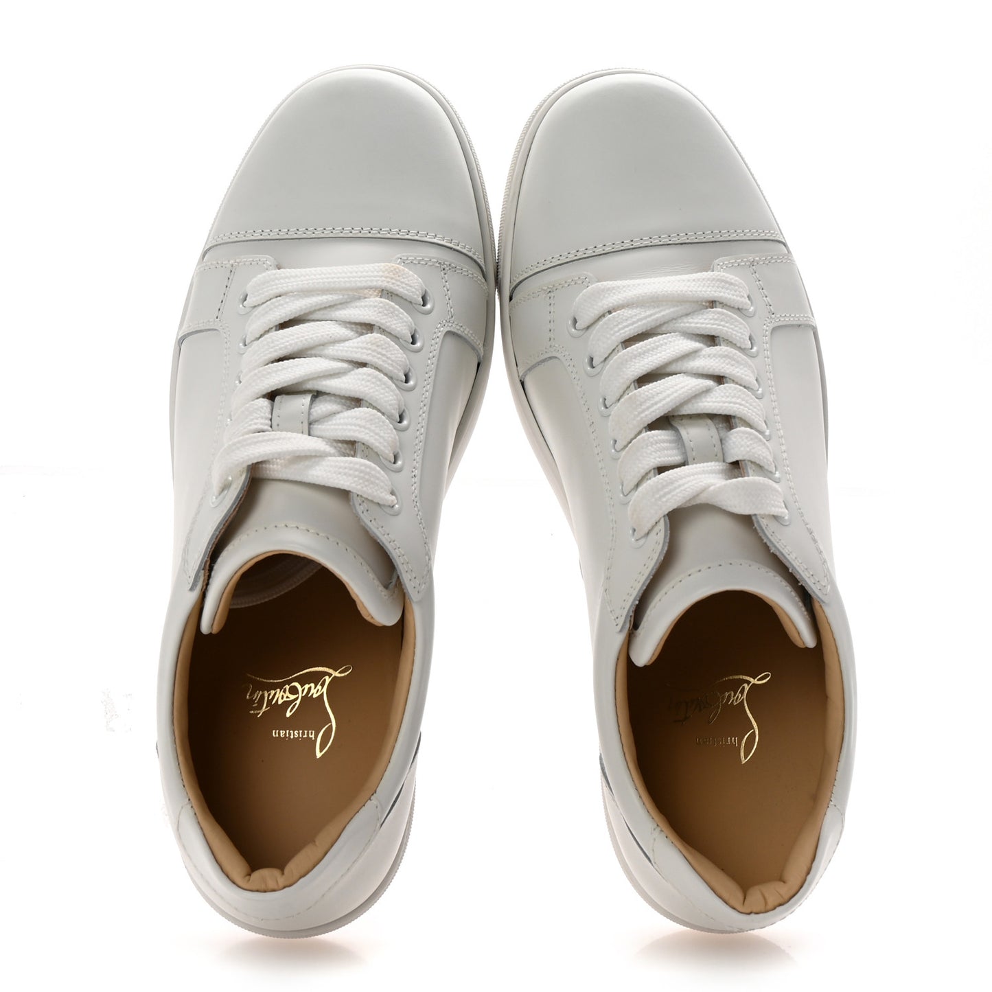 Calfskin Vieira Flat Sneakers 38.5 White