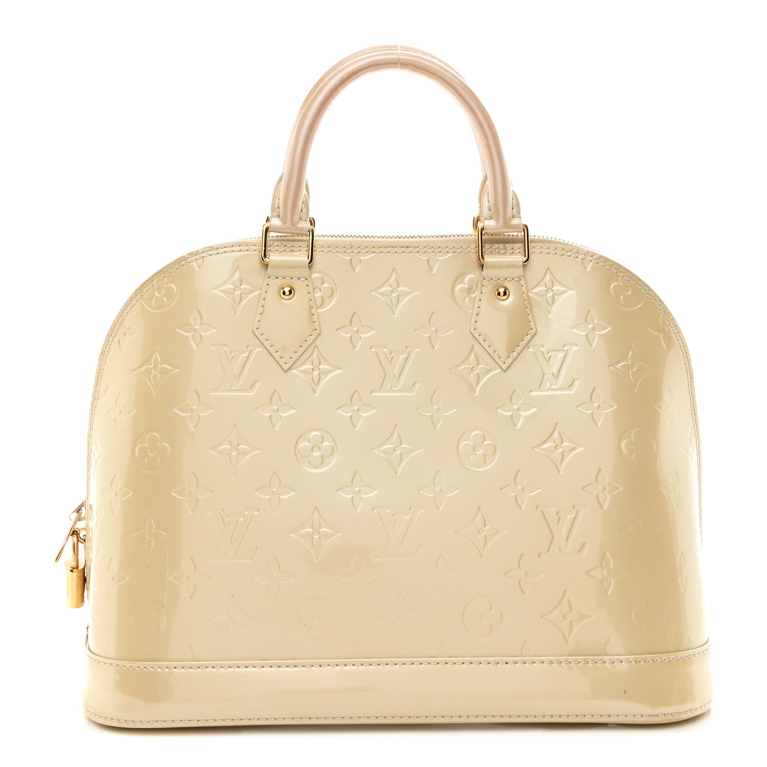 Louis Vuitton Vernis Alma PM Blanc Corail 2 of 19