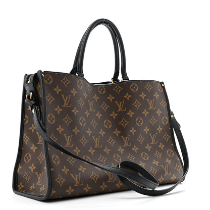 Louis Vuitton Monogram Popincourt MM Black 3 of 13