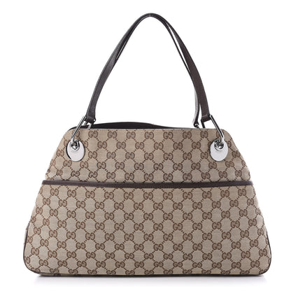 Gucci Monogram Medium Eclipse Shoulder Bag Dark Brown 1 of 15