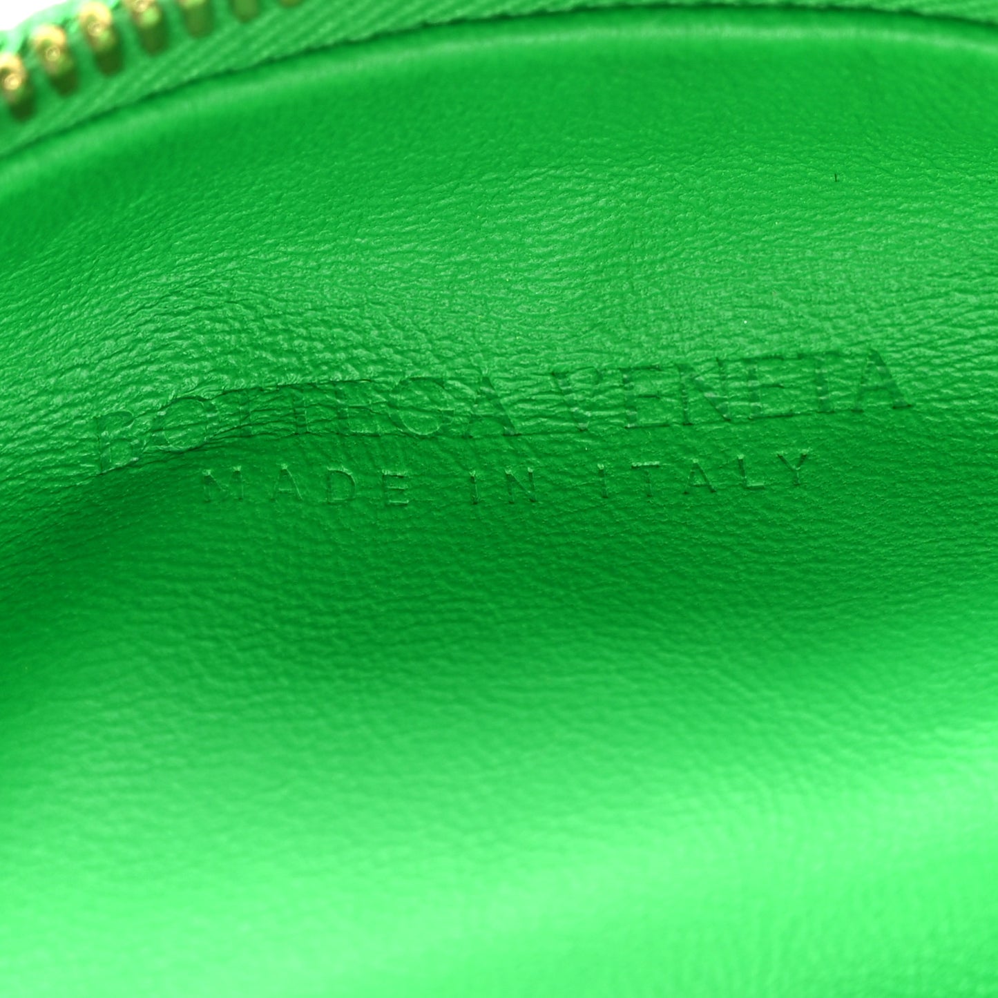 Metallic Nappa Intrecciato Mini Jodie Parakeet