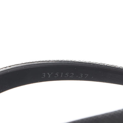 Prada Saffiano Sport Thong Sandals 37 Black 10 of 12