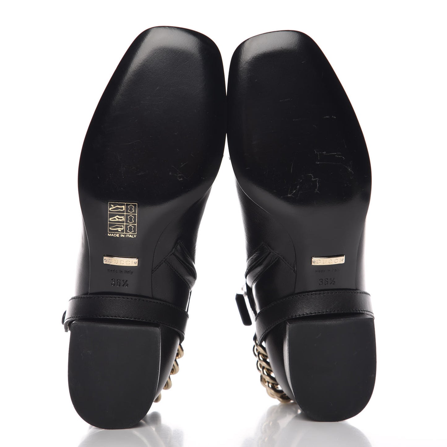 Malaga Kid Calfskin Soho Boots 36.5 Black