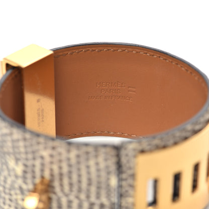 Hermes Lizard Collier De Chien CDC Bracelet T2 Ombre 4 of 7