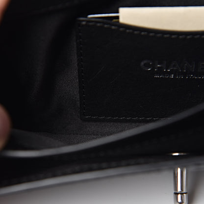 Chanel Calfskin Stitched Clutch Flap Black 7 of 11