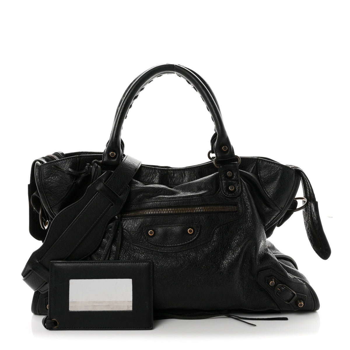 Balenciaga Agneau Classic Hardware City Black 3 of 11