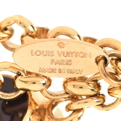 Louis Vuitton Fleur De Monogram Bag Charm Dore 5 of 6