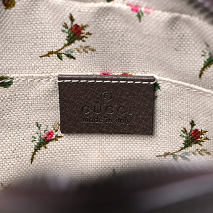 Gucci GG Supreme Monogram Web Neo Vintage Shoulder Bag Beige New Acero Crop 6 of 10