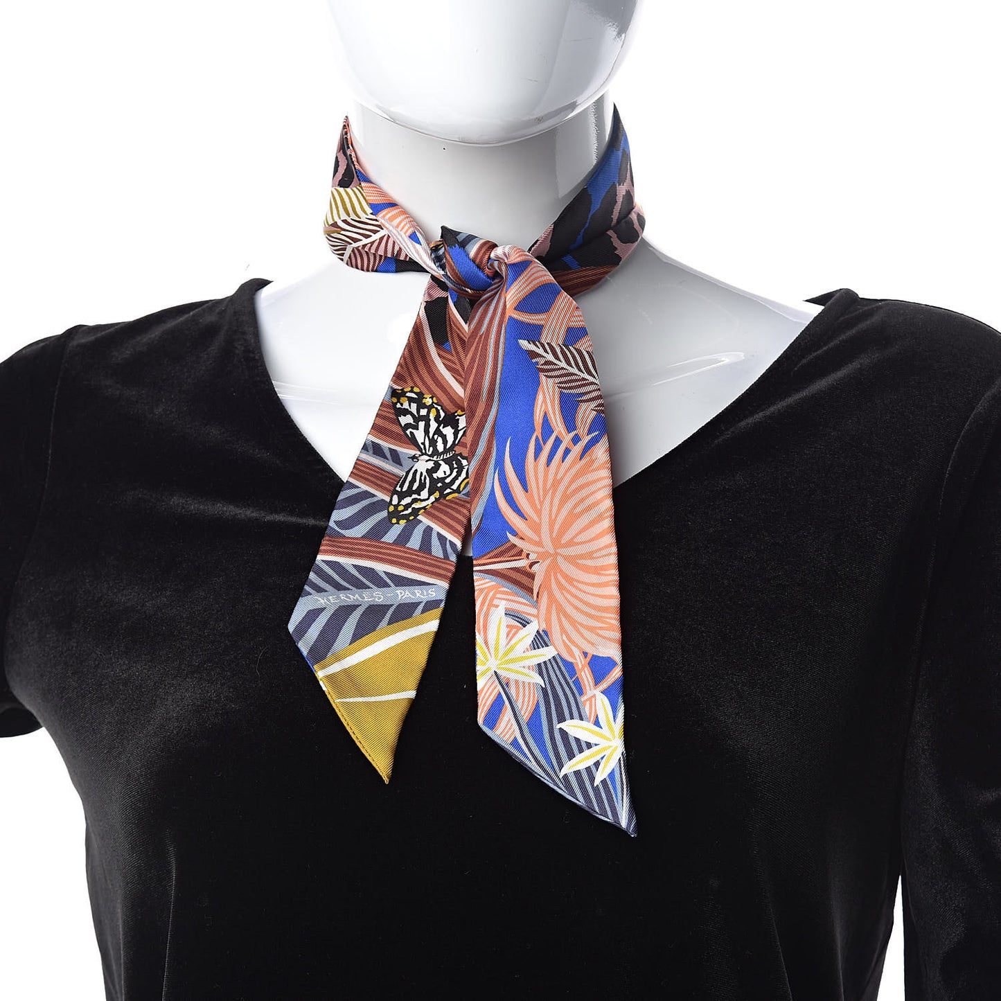 Silk Jaguar Quetzal Twilly Bleu Roy Brun Saumon