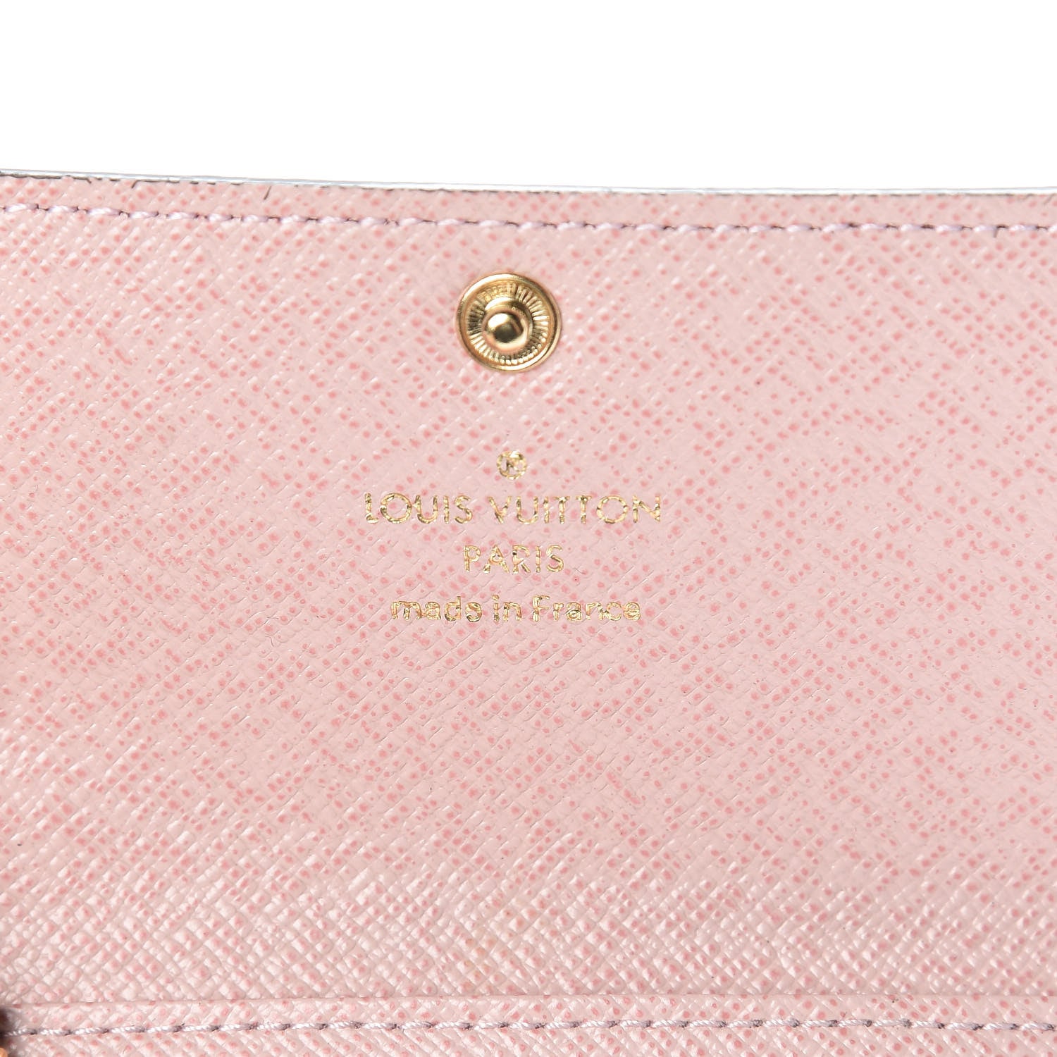 Louis Vuitton Damier Ebene Multicles 6 Key Holder Rose Ballerine 6 of 7