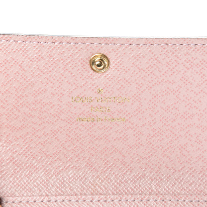 Louis Vuitton Damier Ebene Multicles 6 Key Holder Rose Ballerine 6 of 7