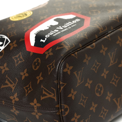Louis Vuitton Monogram World Tour Neverfull MM 12 of 12