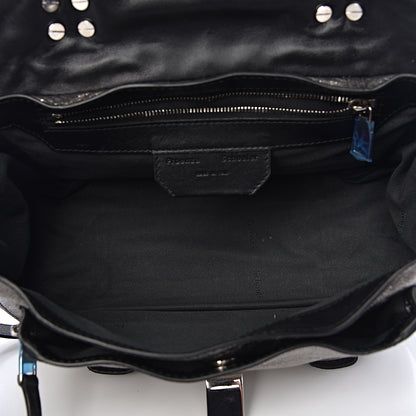 Proenza Schouler Metallic Lambskin Tiny PS1 Satchel Silver 7 of 15